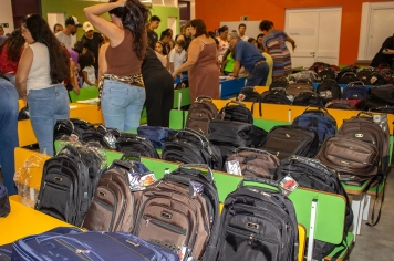 Foto - Inauguração Creche Escola e Entrega Kit Escolar Lupércio
