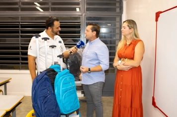 Foto - Inauguração Creche Escola e Entrega Kit Escolar Lupércio