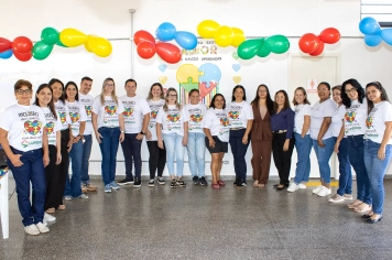 Foto - Palestra Abril Azul