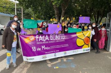 Foto - Passeata Contra a Violência Sexual de Crianças e Adolescentes