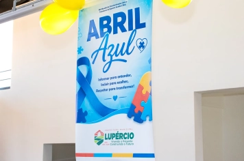 Foto - Palestra Abril Azul