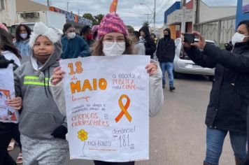 Foto - Passeata Contra a Violência Sexual de Crianças e Adolescentes