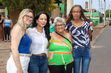Foto - Visita da Primeira-dama do Estado Cristiane Freitas