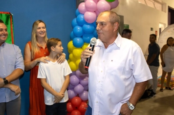 Foto - Inauguração Creche Escola e Entrega Kit Escolar Lupércio