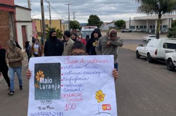 Foto - Passeata Contra a Violência Sexual de Crianças e Adolescentes