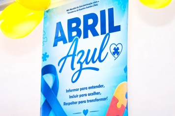 Foto - Palestra Abril Azul