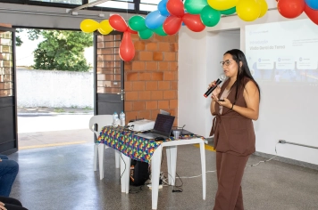 Foto - Palestra Abril Azul