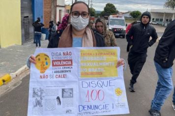 Foto - Passeata Contra a Violência Sexual de Crianças e Adolescentes