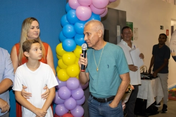 Foto - Inauguração Creche Escola e Entrega Kit Escolar Lupércio