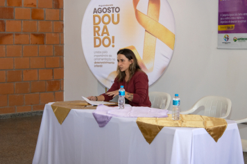 Foto - Agosto Lilás e Dourado