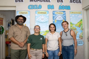 Foto - Palestra de Conscientização – Dia Mundial da Água Santa Terezinha