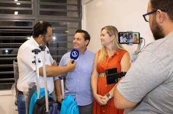 Foto - Inauguração Creche Escola e Entrega Kit Escolar Lupércio