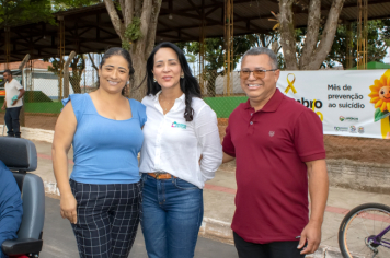Foto - Visita da Primeira-dama do Estado Cristiane Freitas