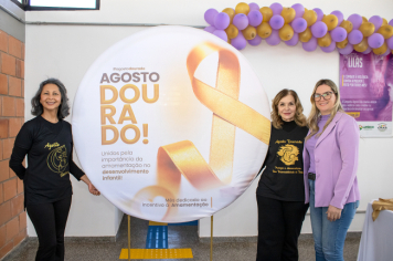 Foto - Agosto Lilás e Dourado