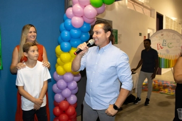 Foto - Inauguração Creche Escola e Entrega Kit Escolar Lupércio