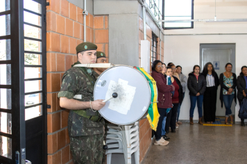 Foto - Solenidade de Compromisso à Bandeira dos Dispensados do Serviço Militar