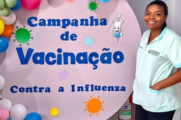 Foto - Campanha de Vacinação Contra a Influenza