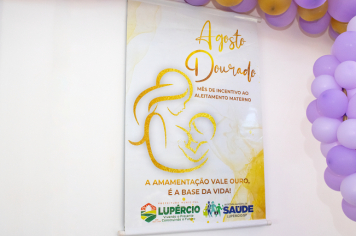 Foto - Agosto Lilás e Dourado