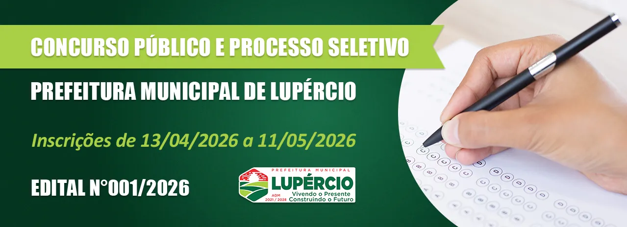 Concurso Público e Processo Seletivo