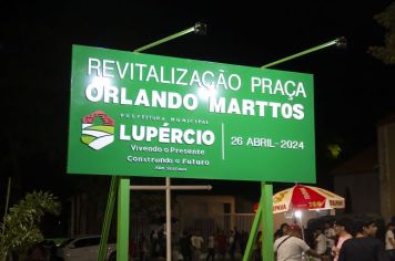 Santa Terezinha Recebe Reforma de Revitalização da Praça Orlando Marttos